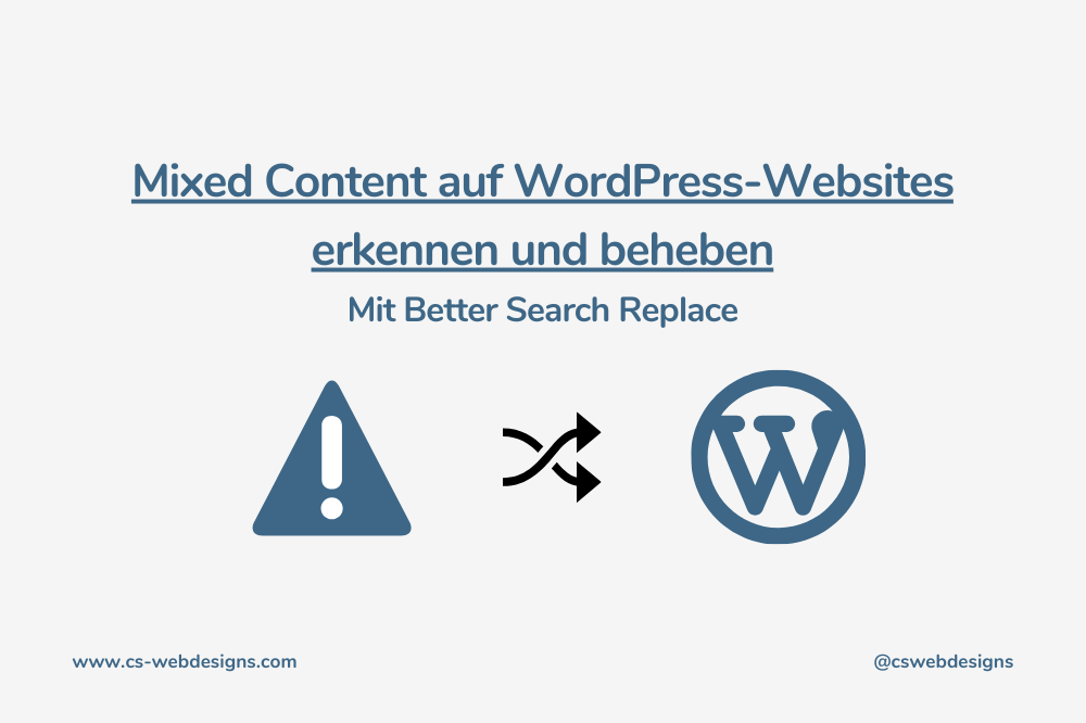Mixed Content erkennen und beheben